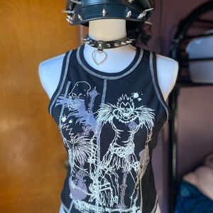 Hot Topic Black Death Note Graphic Tee